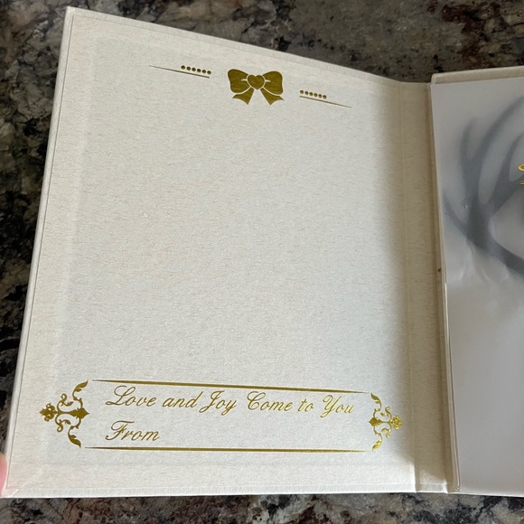 Cake Topper, Acrylic, Black antlers, used once, like new - Picture 4 of 12